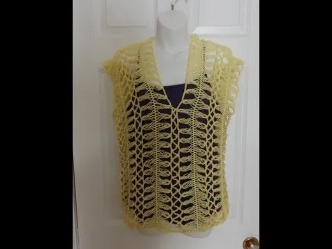 Crochet en Horquilla Blusa de Verano. - YouTube Crochet en Horquilla Blusa de Verano. - YouTube