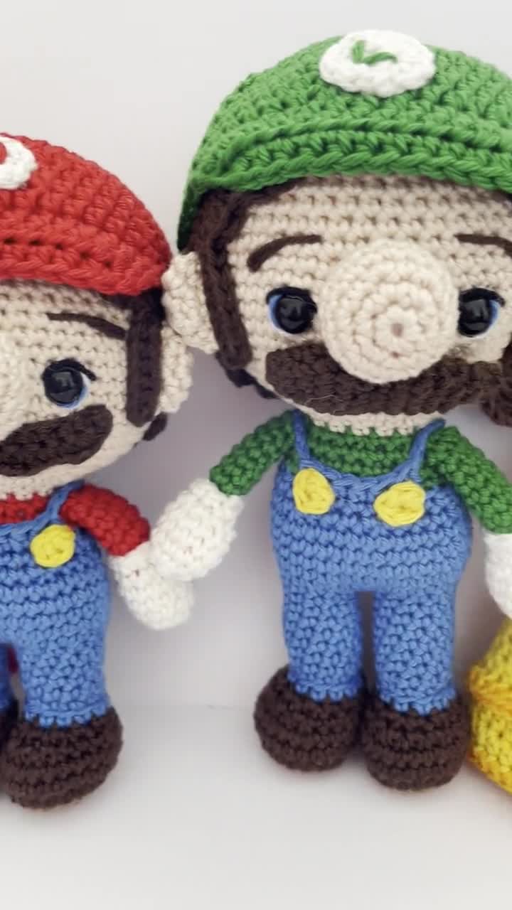 Crochet Mario Bros & Co. PDF Patrón/Pattern Amigurumi - Etsy México