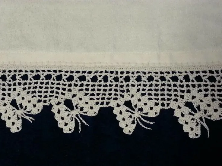 CROCHET ORILLAS on Pinterest | Crochet Edgings, Crochet Borders ... CROCHET ORILLAS on Pinterest | Crochet Edgings, Crochet Borders ...