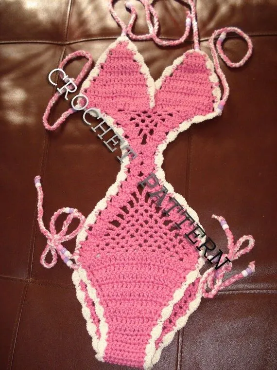 Crochet patrón de traje de baño Monokini por ErenaCrochetStudio Crochet patrón de traje de baño Monokini por ErenaCrochetStudio