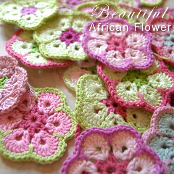 Paperweight Granny African Flower | Crochet Pattern Paperweight Granny African Flower | Crochet Pattern