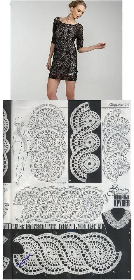 Crochet plantilla ropa - Imagui