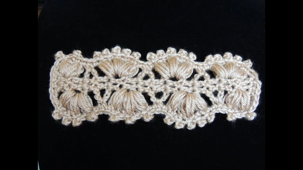 Crochet : Punto Cintillo (o Cinturón) - YouTube Crochet : Punto Cintillo (o Cinturón) - YouTube