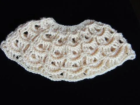 Crochet : Punto en Relieve en Circulo. Parte 1 de 2 - YouTube