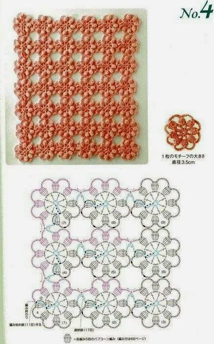 Su Crochet: puntos combinados