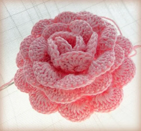 Crochet Roses on Pinterest | Crochet Flower Patterns, Crochet ...