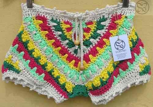 crochet shorts | Faldas y shorts tejidos | Pinterest