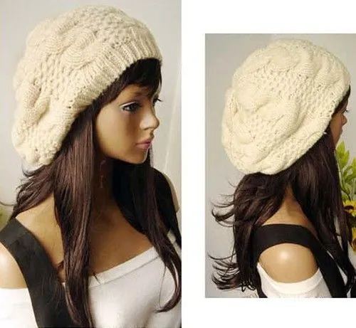 Gorros crochet para dama - Imagui