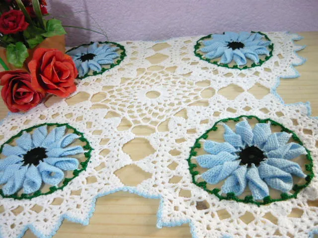 Crochet Style ~: ~ Video Tutorial como hacer flor a crochet