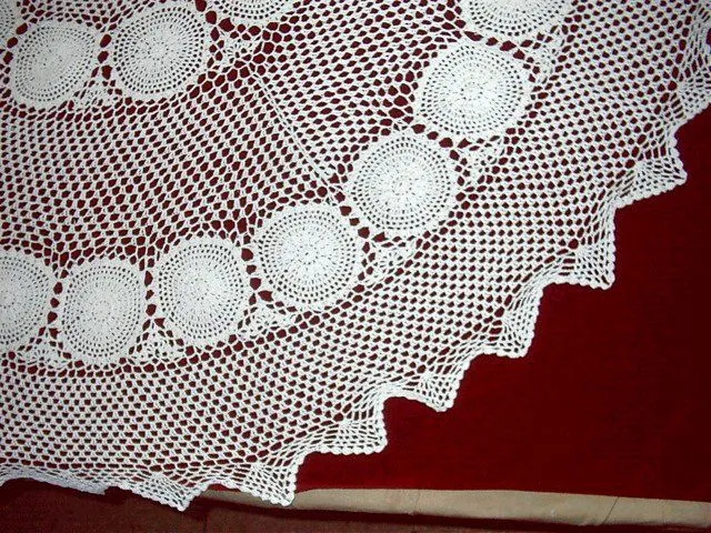 Mantel a crochet - Imagui