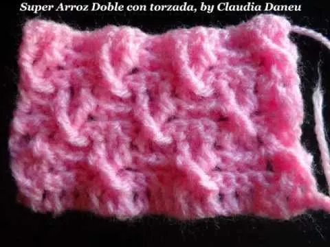 CROCHET VARIATIONS OF SEED & BRIOCHE STITCH / ARROZ CROCHET ... CROCHET VARIATIONS OF SEED & BRIOCHE STITCH / ARROZ CROCHET ...