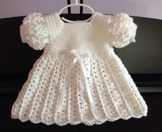 Crochet Vestido De Bautizo - Compra lotes baratos de Crochet ...