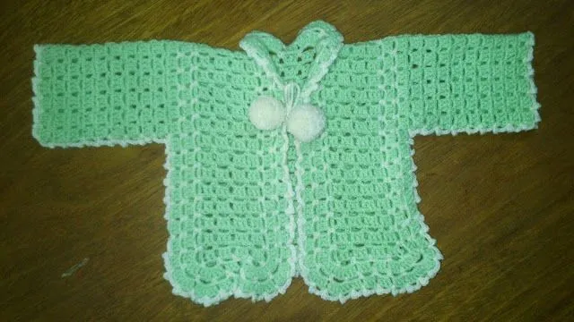 Crocheteando con Imaginación: Conjunto para bebe
