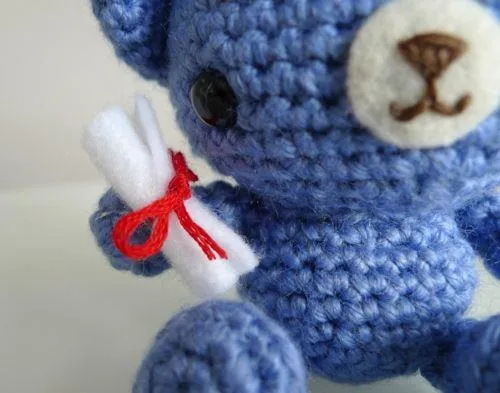 Crochet.es.un.arte!: Un osito de crochet para regalar