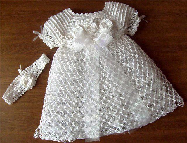 CROCHET": TRAJE DE BAUTIZO A CROCHET PARA NIÑAS (De la WEB) CROCHET": TRAJE DE BAUTIZO A CROCHET PARA NIÑAS (De la WEB)