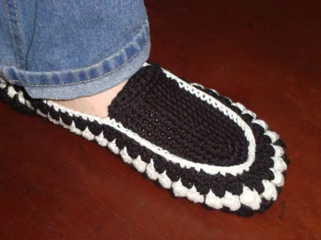 CROCHET": MAS ZAPATOS TEJIDOS