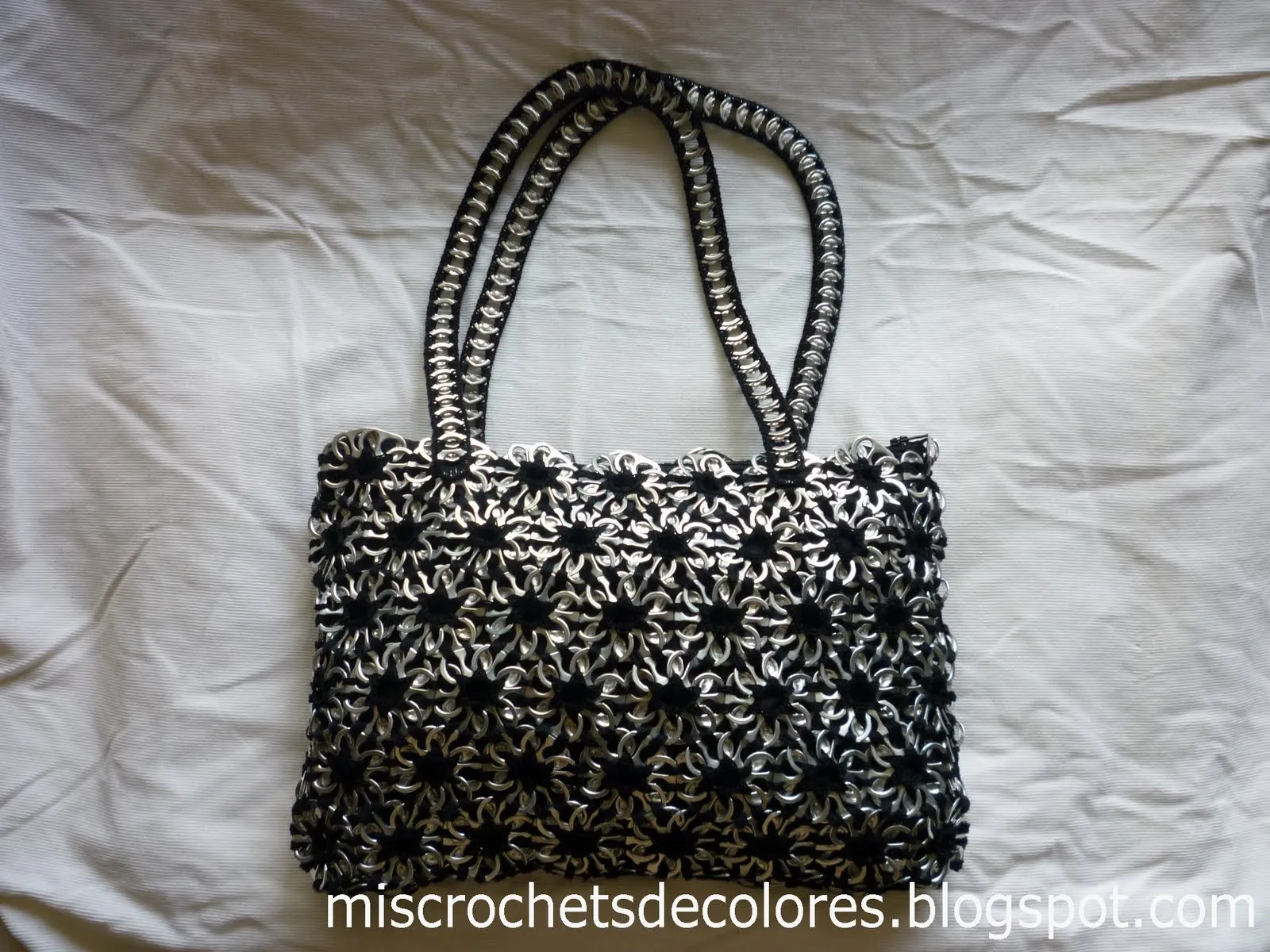 Mis crochets de colores: bolso anillas