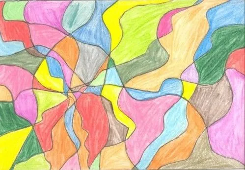 Cromatismo con líneas curvas | Rincón del Arte Cromatismo con líneas curvas | Rincón del Arte