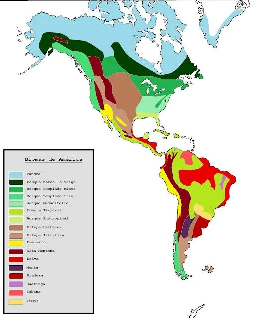 Crónicas americanas siglo XXI: Biomas
