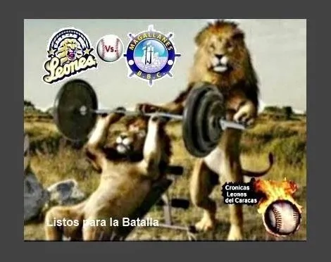 CronicasLeones: Caracas - Magallanes Imagenes Para el Chalequeo