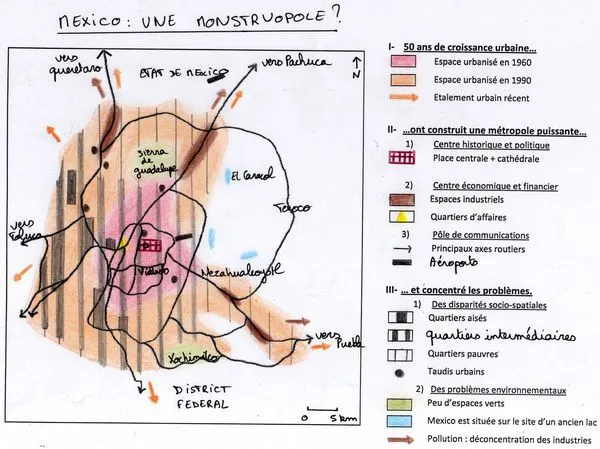 Croquis Mexico - Le blog Histoire-Géographie des Secondes 6 et 12 ...