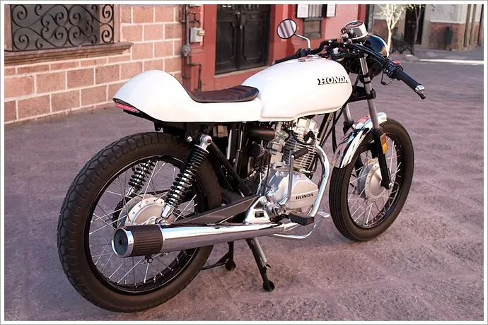 CRQ Cycles' Honda CGL125 Café Racer | Pipeburn.com CRQ Cycles' Honda CGL125 Café Racer | Pipeburn.com
