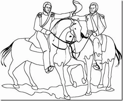 Cruce de Los Andes San Martín para niños | JUGARYCOLOREAR Cruce de Los Andes San Martín para niños | JUGARYCOLOREAR