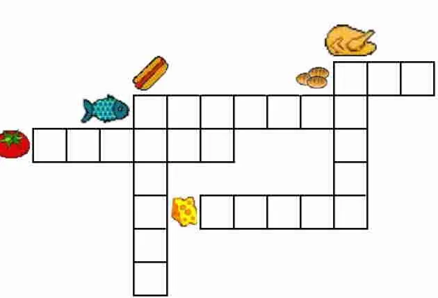Crucigramas en inglés para niños de Primaria - Imagui