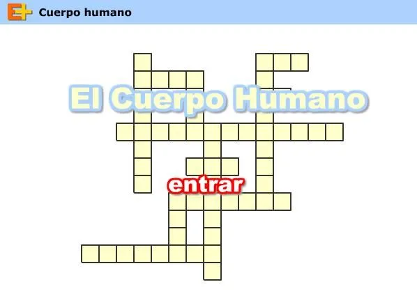 Crucigrama Cuerpo Humano (educaplus.org) - Didactalia: material ... Crucigrama Cuerpo Humano (educaplus.org) - Didactalia: material ...