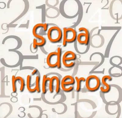 Crucigrama tipo sopa de letras con números | El club del ingenio
