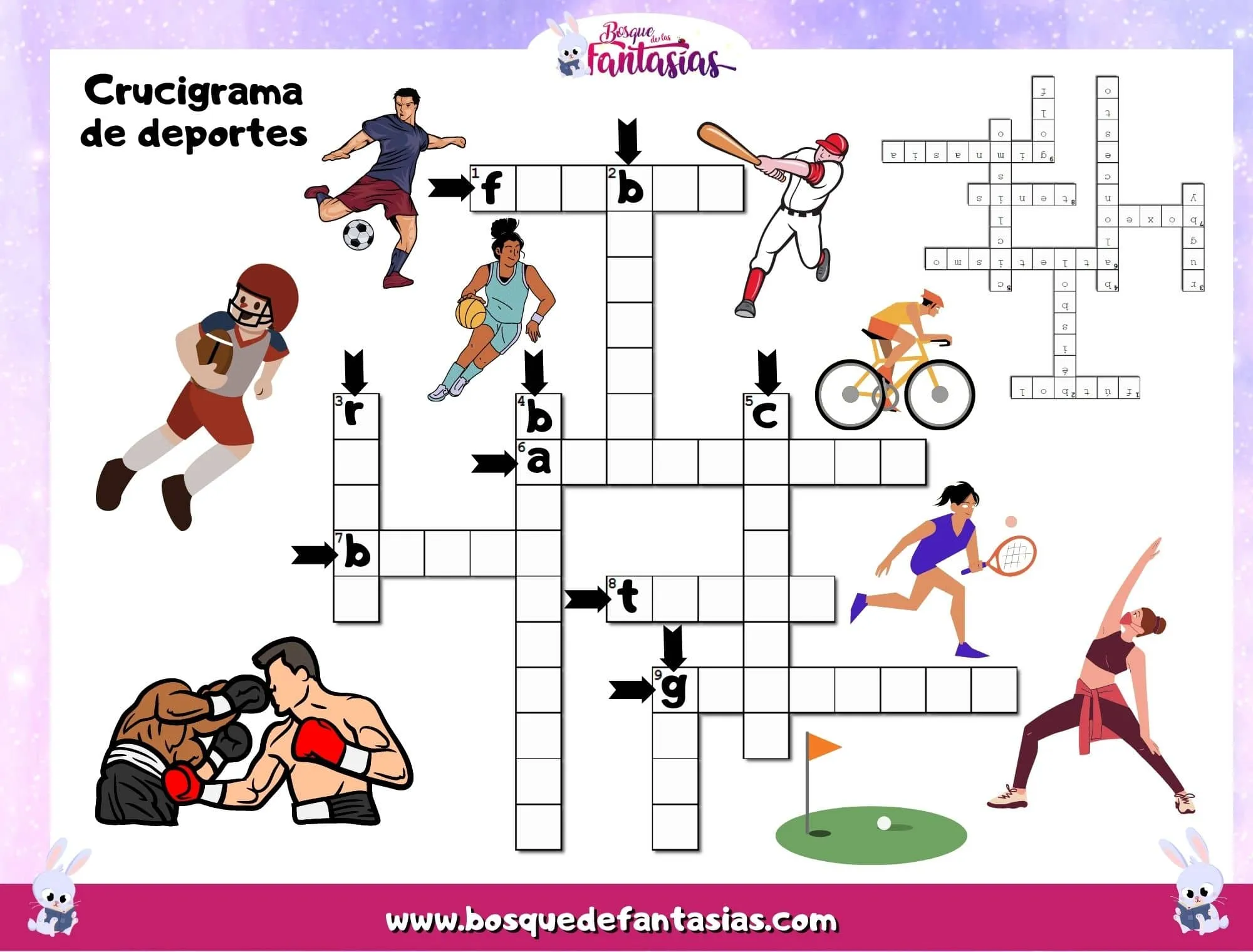 CRUCIGRAMAS INFANTILES ® Juegos y pasatiempos para niños CRUCIGRAMAS INFANTILES ® Juegos y pasatiempos para niños