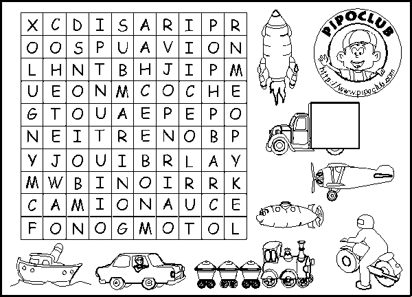 Sopa de letras para niños de primaria - Imagui Sopa de letras para niños de primaria - Imagui