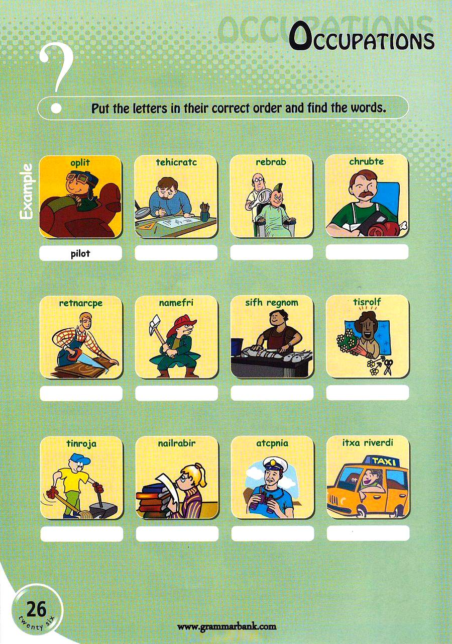 Crucigramas y Sopa de Letras en Inglés