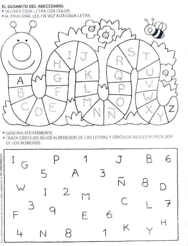 Ejercicios de sopas de letras para imprimir para niños - Imagui