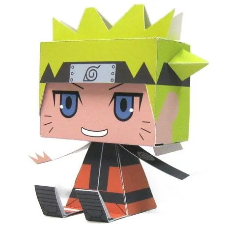 Crunchyroll - Super Cute Naruto &amp; Sasuke Papercrafts Offered in Japan