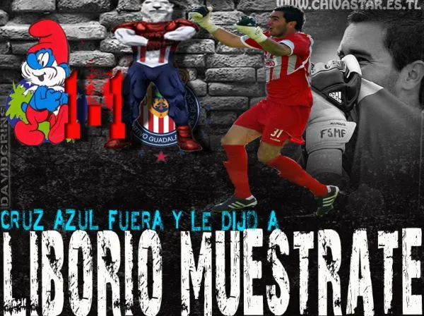 Cruz Azul Vs Chivas Cartoon