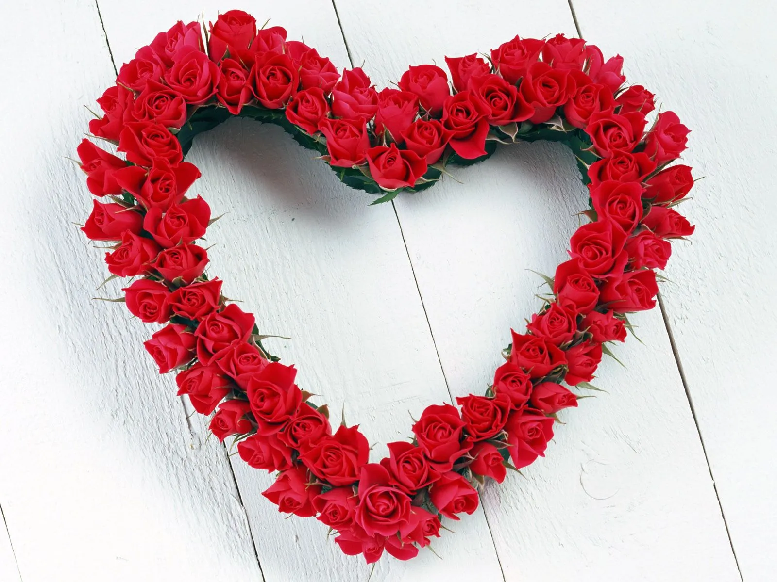 Cruzecitas: Imagen de Corazón de rosas para San Valentín Cruzecitas: Imagen de Corazón de rosas para San Valentín