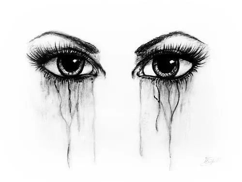 Crying eyes | want to draw | Pinterest | Ojos Llorando, Ojo y Lumbares