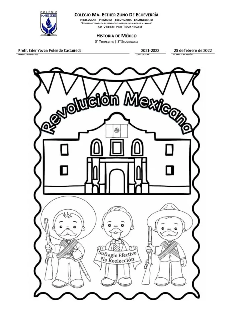 Cuadernillo 3ro. Secundaria Historia Marzo | PDF | México | Proteccionismo Cuadernillo 3ro. Secundaria Historia Marzo | PDF | México | Proteccionismo