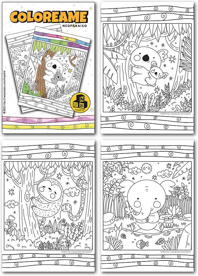 Cuadernillo Coloréame de Animales en PDF gratis Cuadernillo Coloréame de Animales en PDF gratis