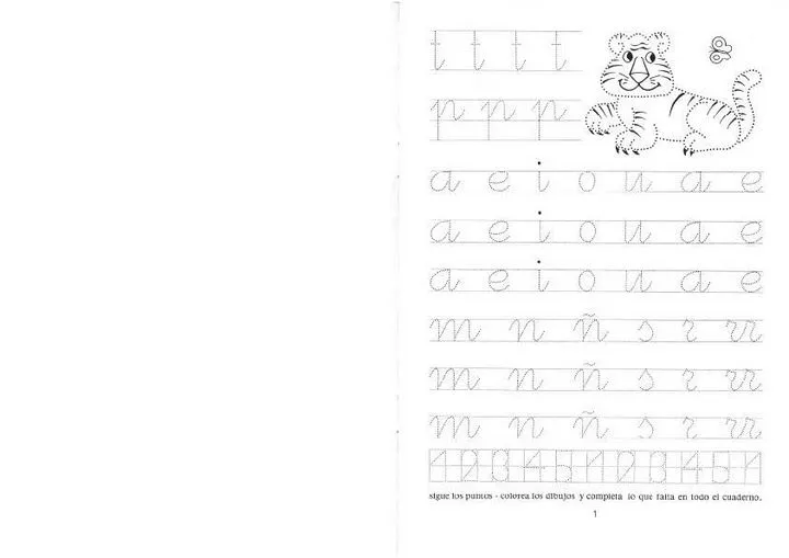 Cuadernillos rubios: Escritura 04 | Para los peques de la casa. Cuadernillos rubios: Escritura 04 | Para los peques de la casa.