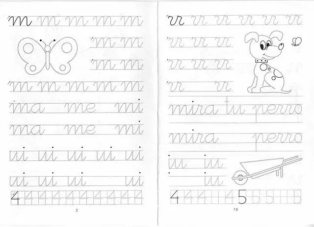 Cuadernillos rubios: Escritura 04 | Para los peques de la casa. Cuadernillos rubios: Escritura 04 | Para los peques de la casa.
