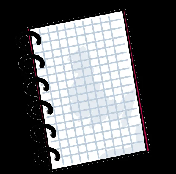 Cuaderno abierto