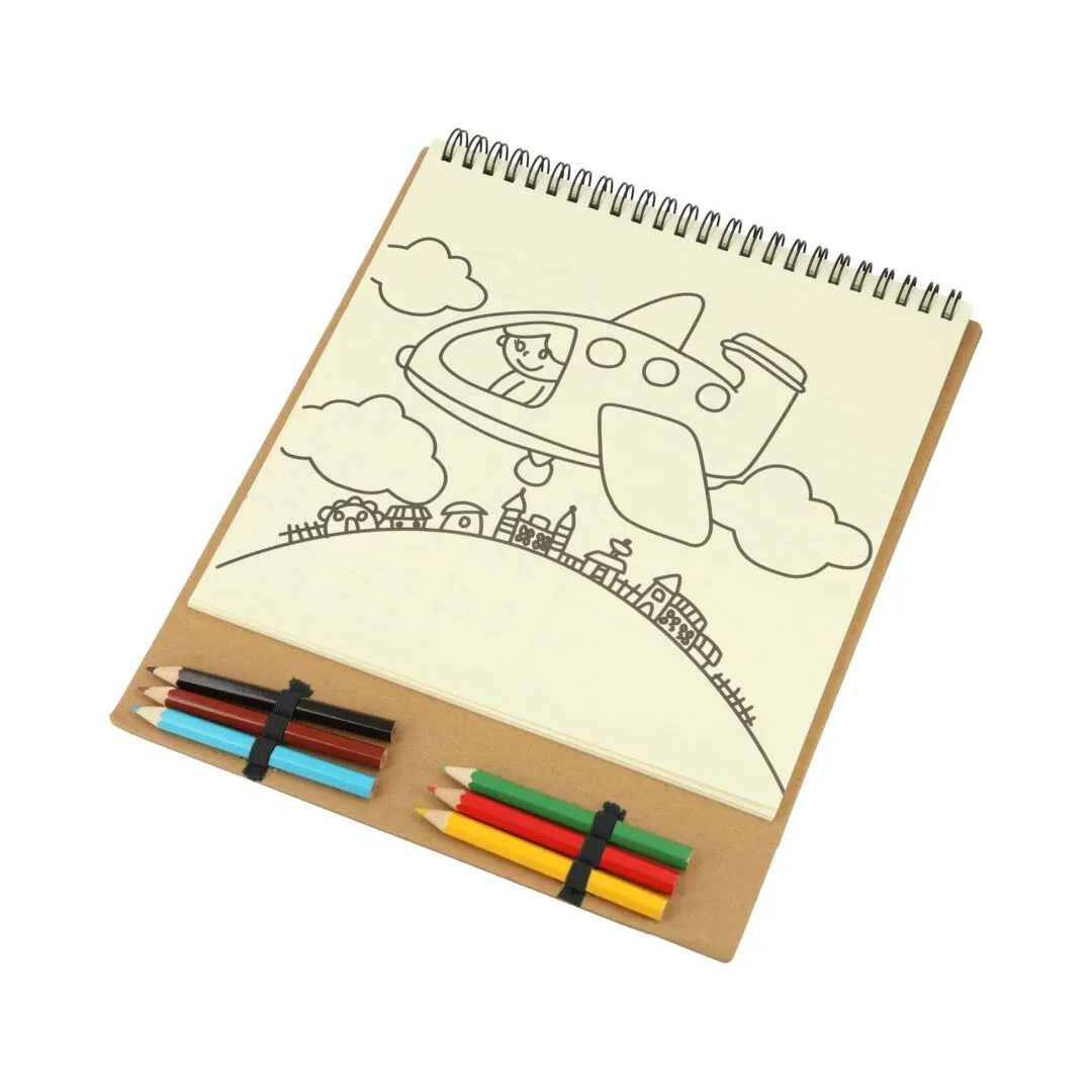 CUADERNO CON COLORES | PubliPromocionales