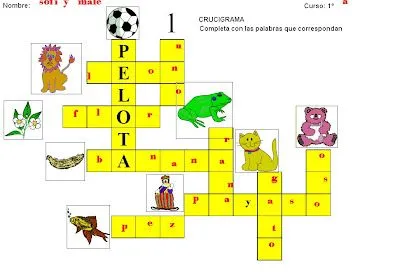 Cuaderno de Computación 1: CRUCIGRAMA