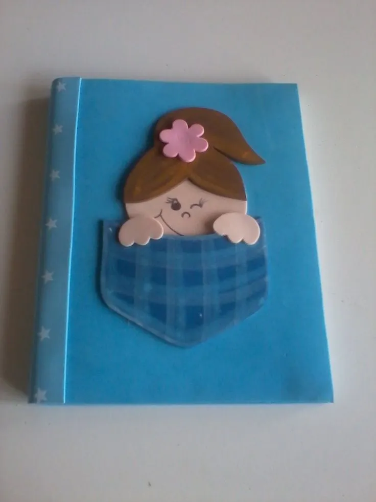 cuaderno decorado con goma eva | Goma eva | Pinterest cuaderno decorado con goma eva | Goma eva | Pinterest