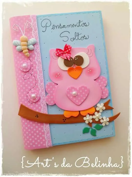 cuaderno decorado con goma eva on Pinterest | Patchwork Embutido ... cuaderno decorado con goma eva on Pinterest | Patchwork Embutido ...