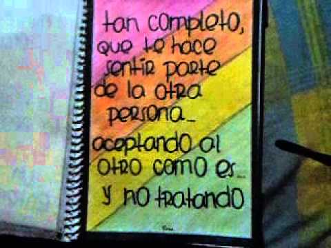 Cuaderno con diseño y frases para regalar - YouTube