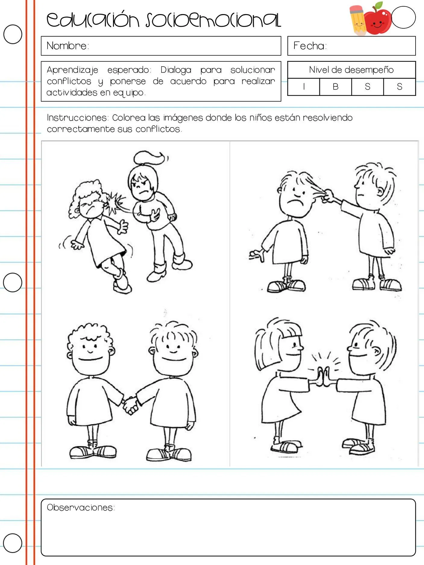 Cuaderno Educación Socioemocional – Imagenes Educativas Cuaderno Educación Socioemocional – Imagenes Educativas