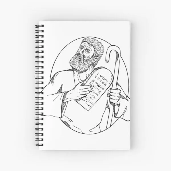 Cuaderno de espiral for Sale con la obra «Profeta Moisés Diez Mandamientos Dibujo Color» de patrimonio | Redbubble Cuaderno de espiral for Sale con la obra «Profeta Moisés Diez Mandamientos Dibujo Color» de patrimonio | Redbubble